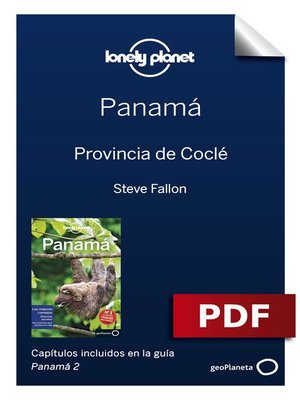 cover image of Panamá 2_4. Provincia de Coclé